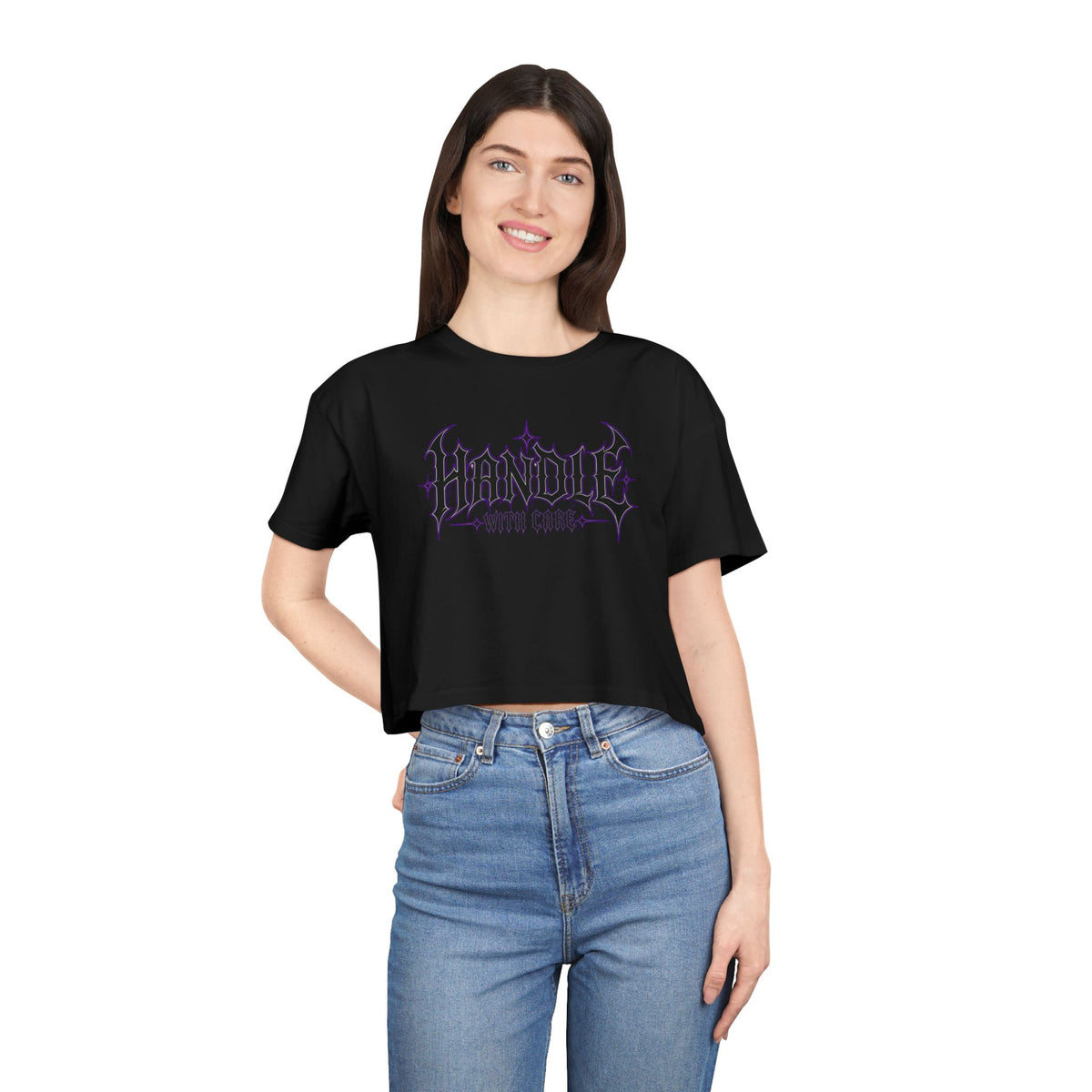 Grippy Socks, Grippy Box Crop Tee